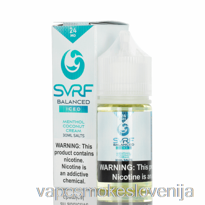 Vape Slovenija Iced Balanced - Svrf Soli E-tekočina - 30ml 24mg